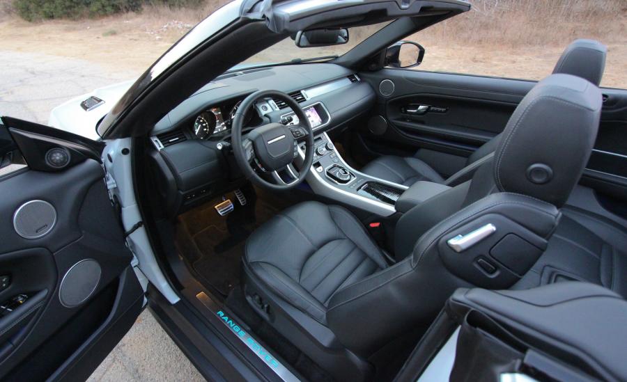 Интерьер Land Rover Range Rover Evoque Convertible 2016 года  (NA) (фото 11 из 27)